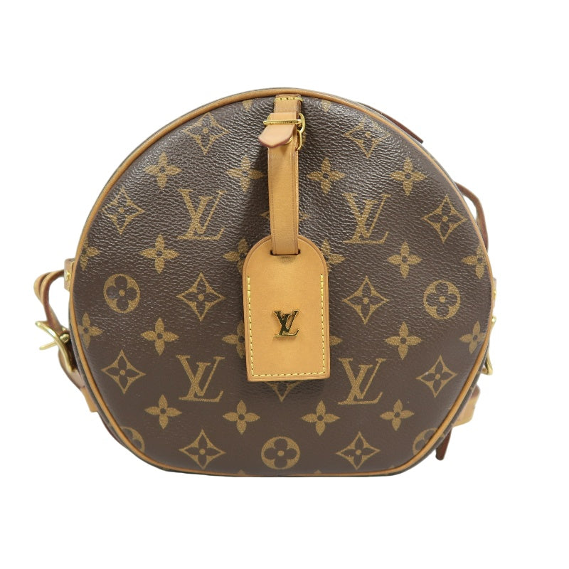 LOUIS VUITTON Boite Chapeau Souple Monogram PVC Shoulder Bag Brown