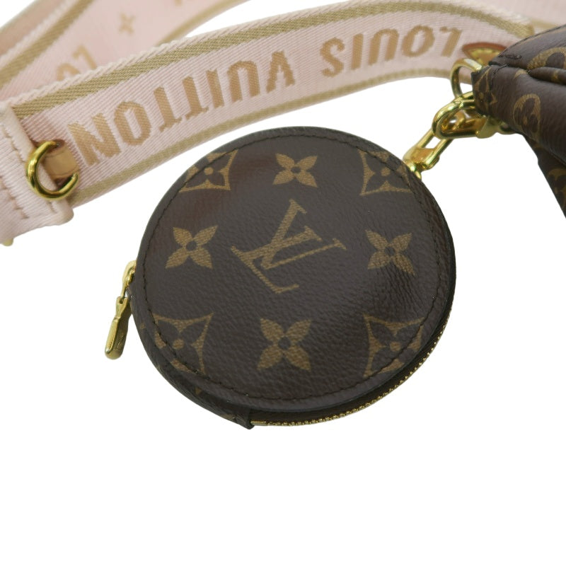 LOUIS VUITTON Multi Pochette Accessoires Monogram PVC Shoulder Bag Brown