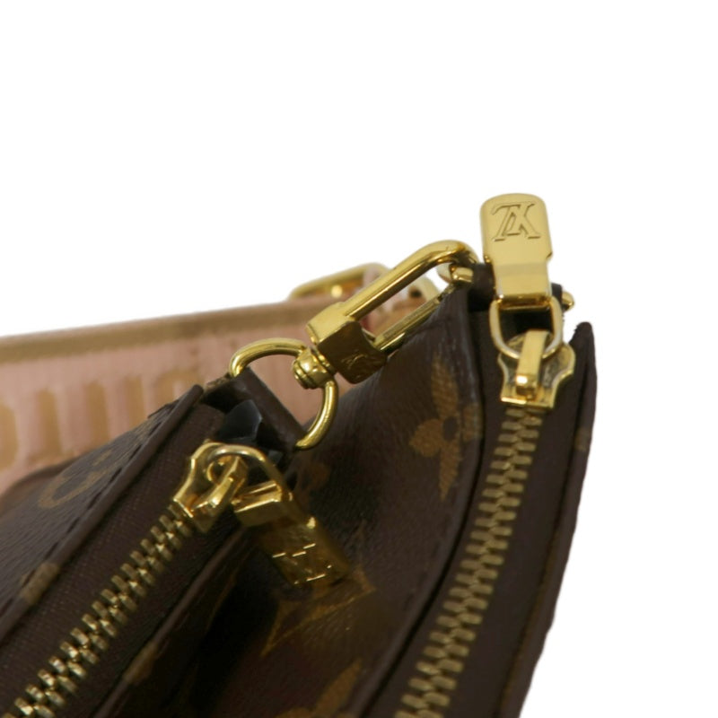 LOUIS VUITTON Multi Pochette Accessoires Monogram PVC Shoulder Bag Brown