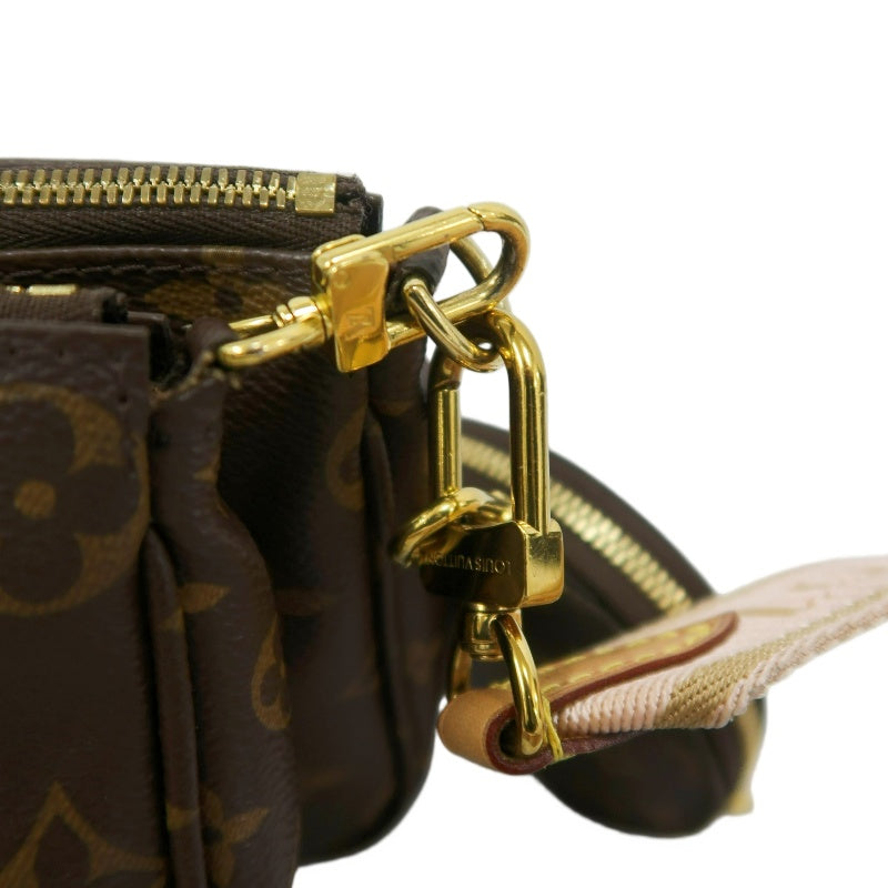 LOUIS VUITTON Multi Pochette Accessoires Monogram PVC Shoulder Bag Brown