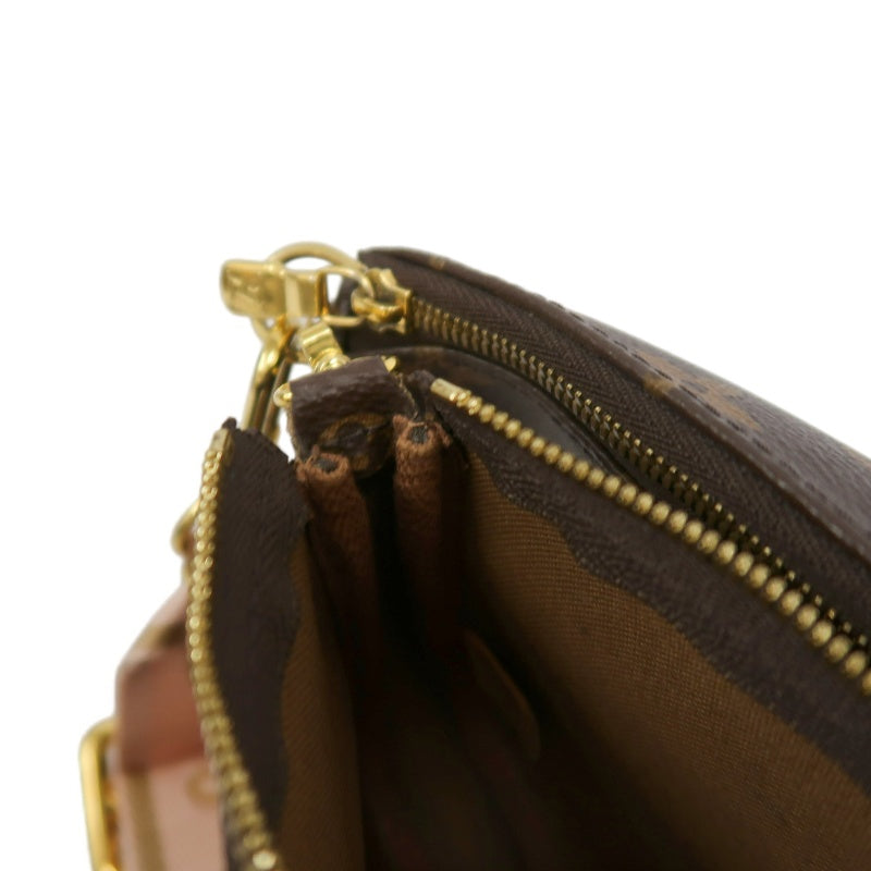 LOUIS VUITTON Multi Pochette Accessoires Monogram PVC Shoulder Bag Brown