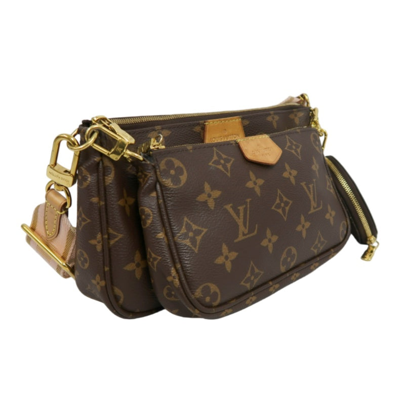 LOUIS VUITTON Multi Pochette Accessoires Monogram PVC Shoulder Bag Brown