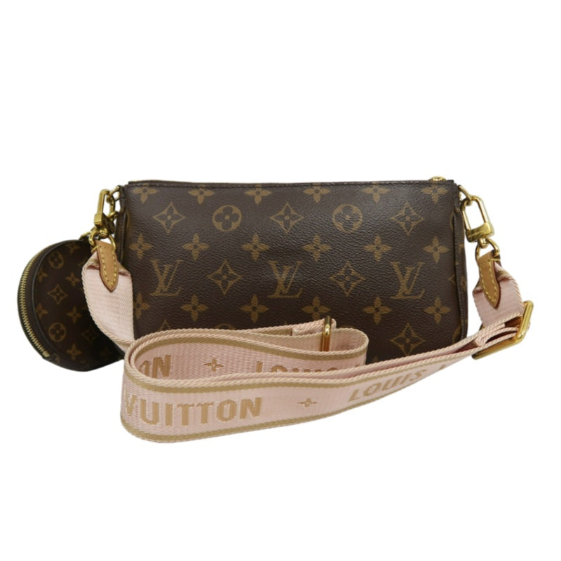 LOUIS VUITTON Multi Pochette Accessoires Monogram PVC Shoulder Bag Brown