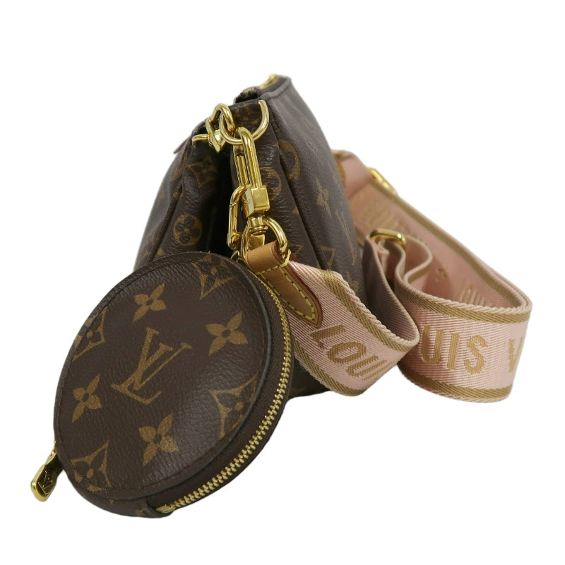LOUIS VUITTON Multi Pochette Accessoires Monogram PVC Shoulder Bag Brown