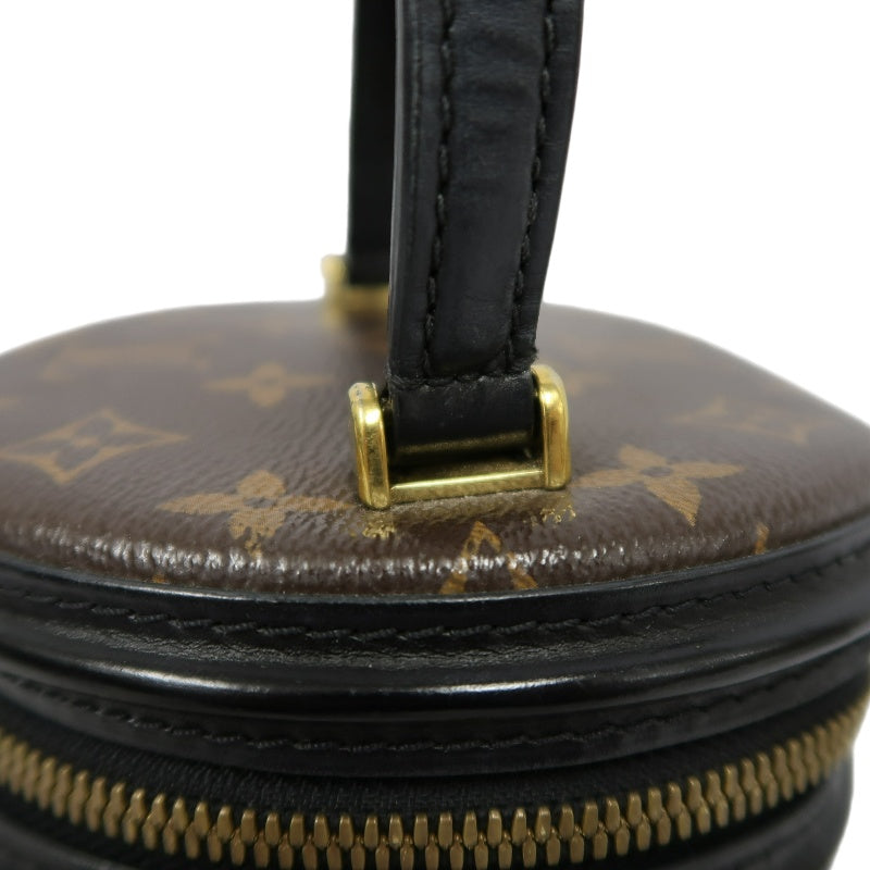 LOUIS VUITTON Cannes Reverse Monogram PVC Handbag Brown with Shoulder Strap