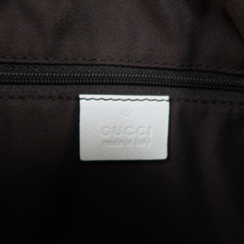 GUCCI GG Canvas Shoulder Bag Brown