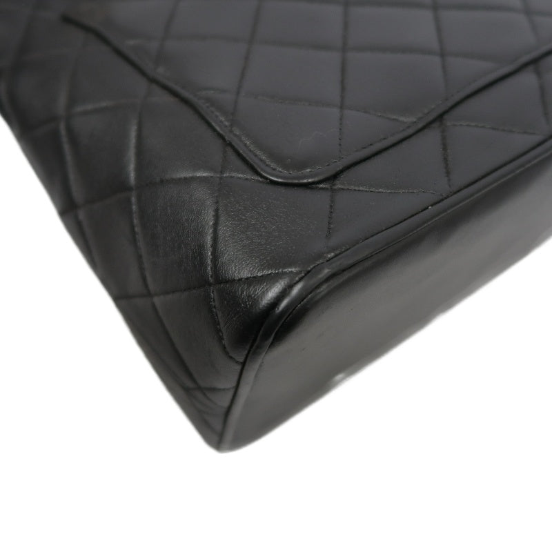 CHANEL Medallion Tote Caviar Leather Tote Bag Black