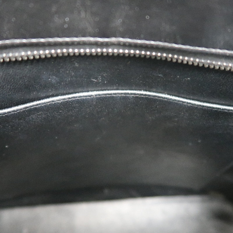 CHANEL Medallion Tote Caviar Leather Tote Bag Black
