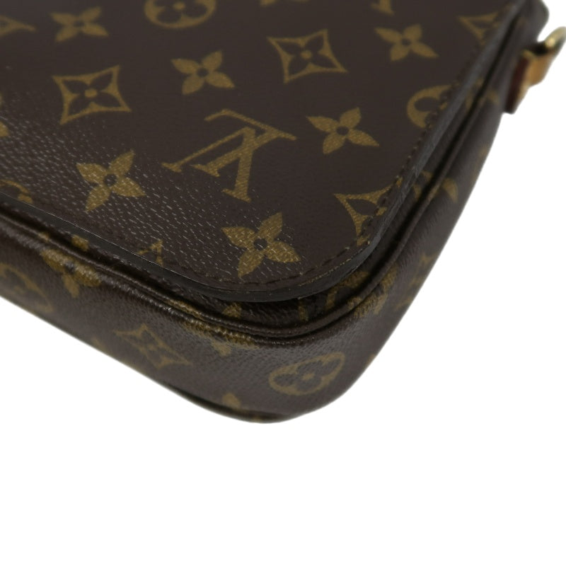 LOUIS VUITTON Métis Monogram PVC Handbag Brown with Shoulder Strap