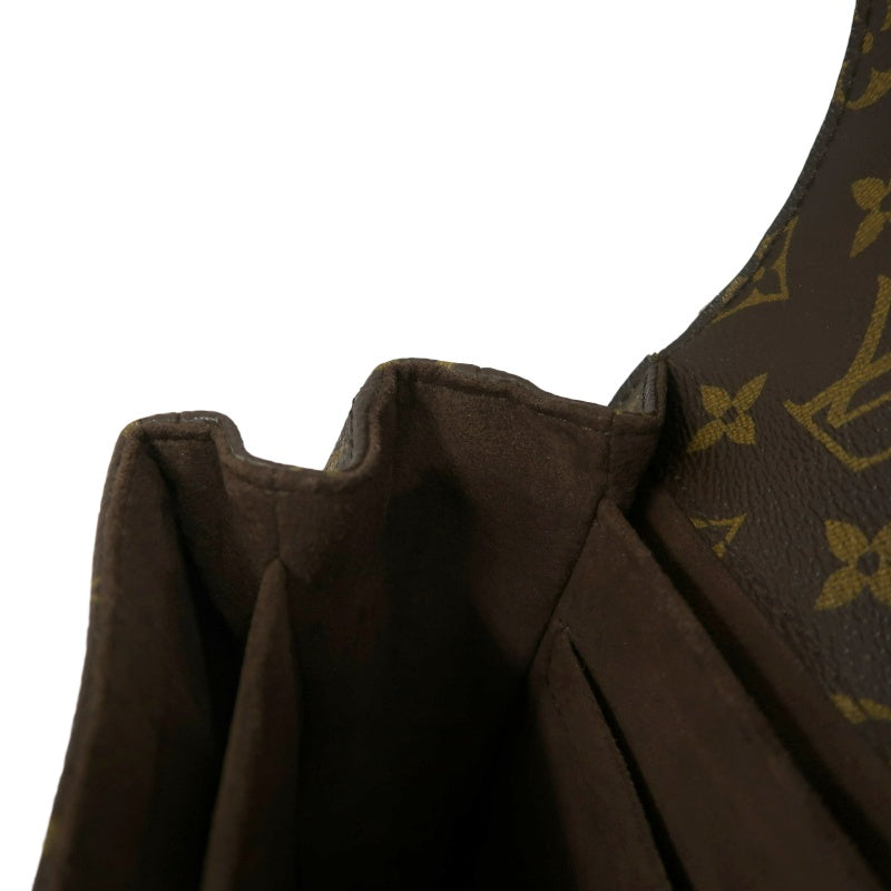 LOUIS VUITTON Métis Monogram PVC Handbag Brown with Shoulder Strap