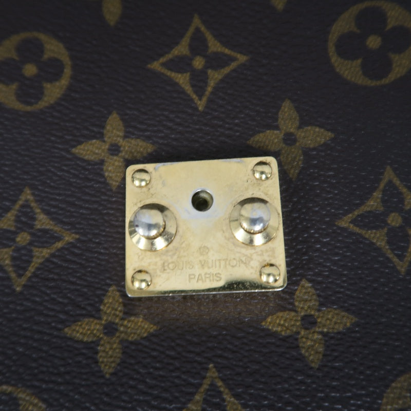 LOUIS VUITTON Métis Monogram PVC Handbag Brown with Shoulder Strap