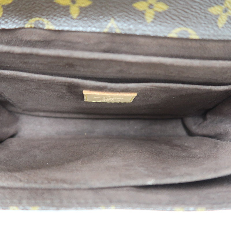 LOUIS VUITTON Métis Monogram PVC Handbag Brown with Shoulder Strap