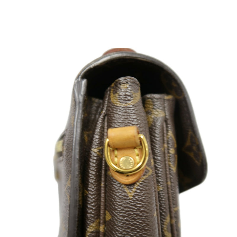 LOUIS VUITTON Métis Monogram PVC Handbag Brown with Shoulder Strap