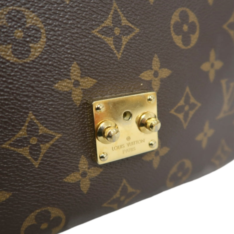 LOUIS VUITTON Métis Monogram PVC Handbag Brown with Shoulder Strap