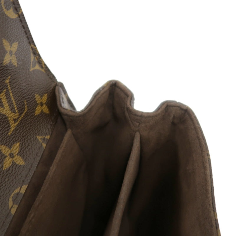 LOUIS VUITTON Métis Monogram PVC Handbag Brown with Shoulder Strap