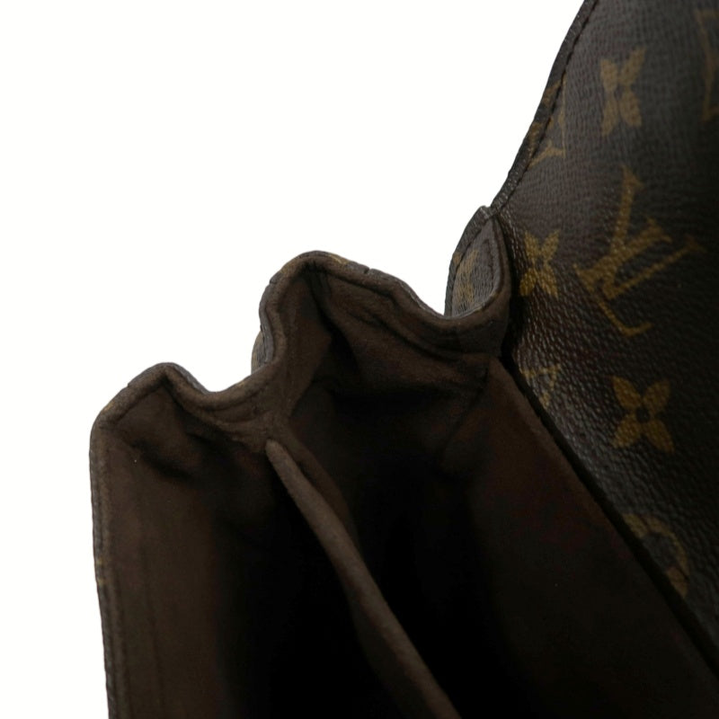 LOUIS VUITTON Métis Monogram PVC Handbag Brown with Shoulder Strap