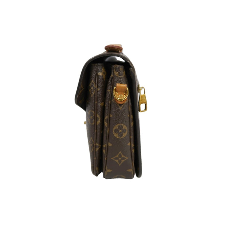 LOUIS VUITTON Métis Monogram PVC Handbag Brown with Shoulder Strap