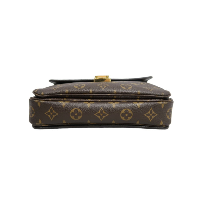 LOUIS VUITTON Métis Monogram PVC Handbag Brown with Shoulder Strap