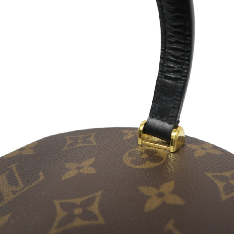 LOUIS VUITTON Cannes Reverse Monogram PVC Handbag Brown with Shoulder Strap