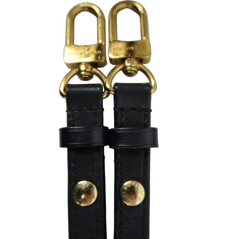 LOUIS VUITTON NeoNoe Monogram PVC Drawstring Bucket Shoulder Bag Brown/Black Gold-Tone Hardware