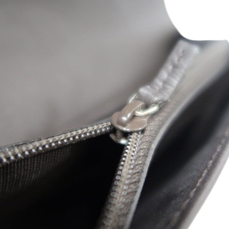 GUCCI GG Supreme GG Canvas Long Wallet Brown