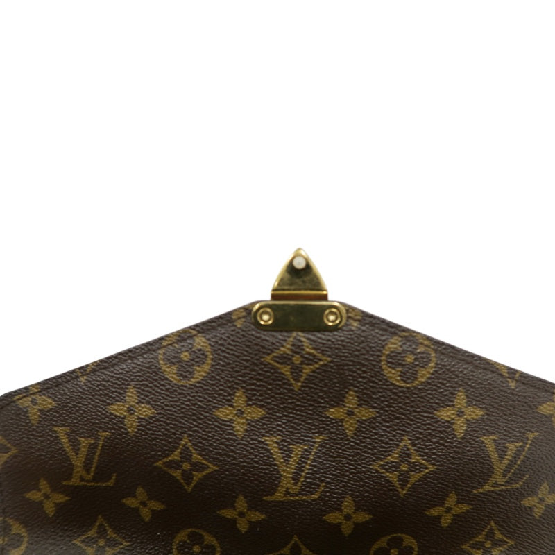 LOUIS VUITTON Métis Monogram PVC Handbag Brown with Shoulder Strap