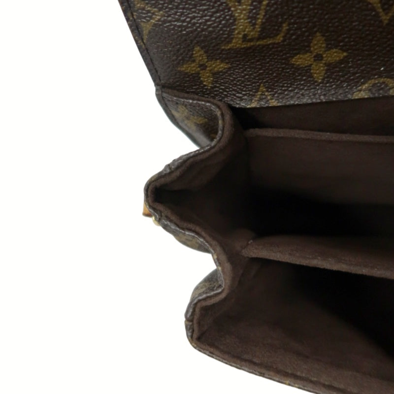 LOUIS VUITTON Métis Monogram PVC Handbag Brown with Shoulder Strap