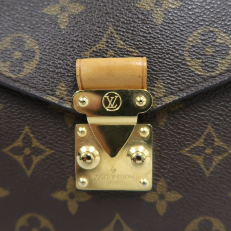 LOUIS VUITTON Métis Monogram PVC Handbag Brown with Shoulder Strap
