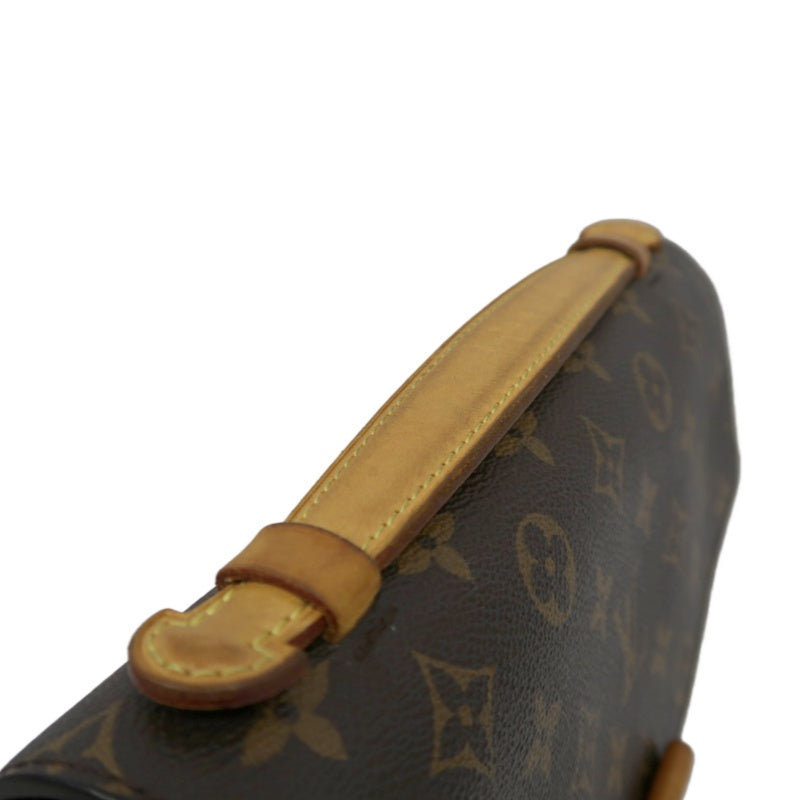 LOUIS VUITTON Métis Monogram PVC Handbag Brown with Shoulder Strap