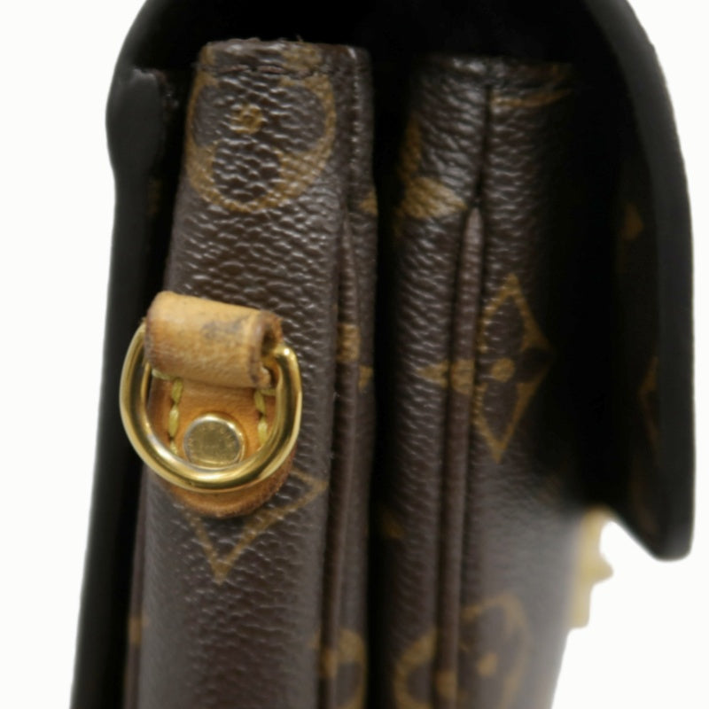 LOUIS VUITTON Métis Monogram PVC Handbag Brown with Shoulder Strap