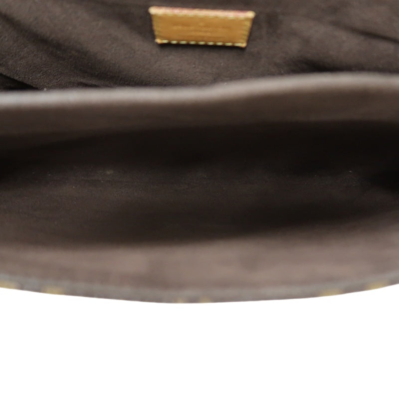 LOUIS VUITTON Métis Monogram PVC Handbag Brown with Shoulder Strap