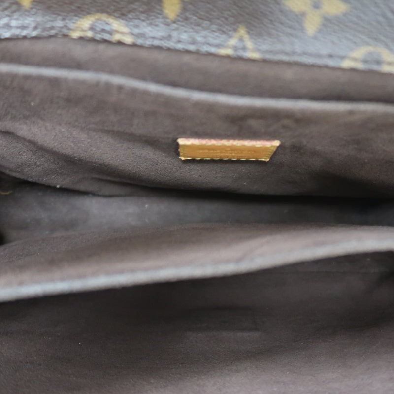 LOUIS VUITTON Métis Monogram PVC Handbag Brown with Shoulder Strap
