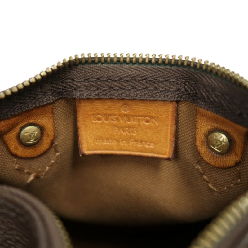 LOUIS VUITTON Mini Speedy Monogram PVC Handbag Shoulder Bag Brown