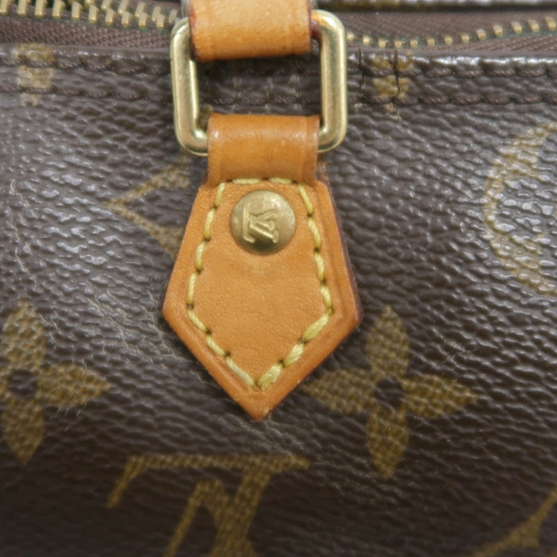 LOUIS VUITTON Mini Speedy Monogram PVC Handbag Shoulder Bag Brown