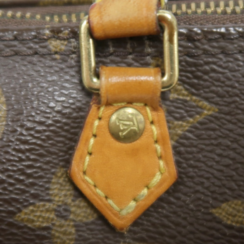 LOUIS VUITTON Mini Speedy Monogram PVC Handbag Shoulder Bag Brown