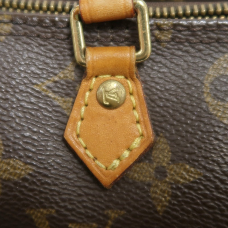 LOUIS VUITTON Mini Speedy Monogram PVC Handbag Shoulder Bag Brown