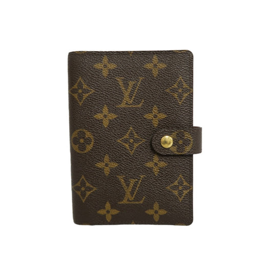 LOUIS VUITTON LV Monogram PVC Notebook Brown
