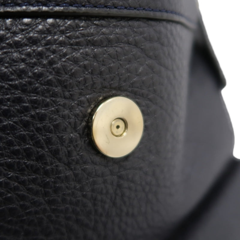 COACH Leather Backpack Black Gold Hardware