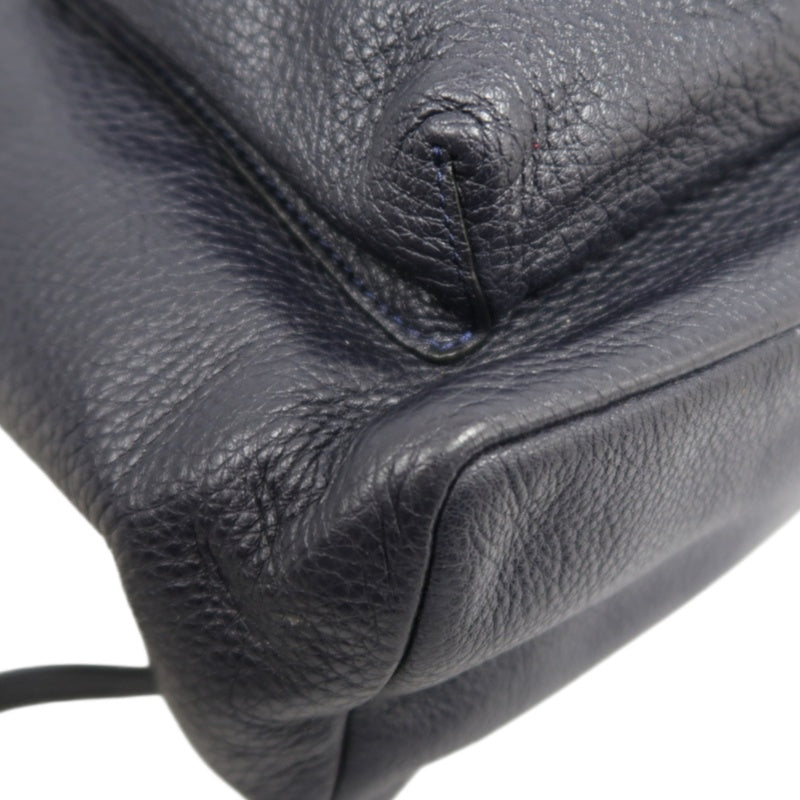 COACH Leather Backpack Black Gold Hardware