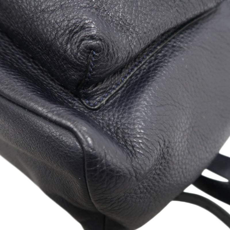 COACH Leather Backpack Black Gold Hardware