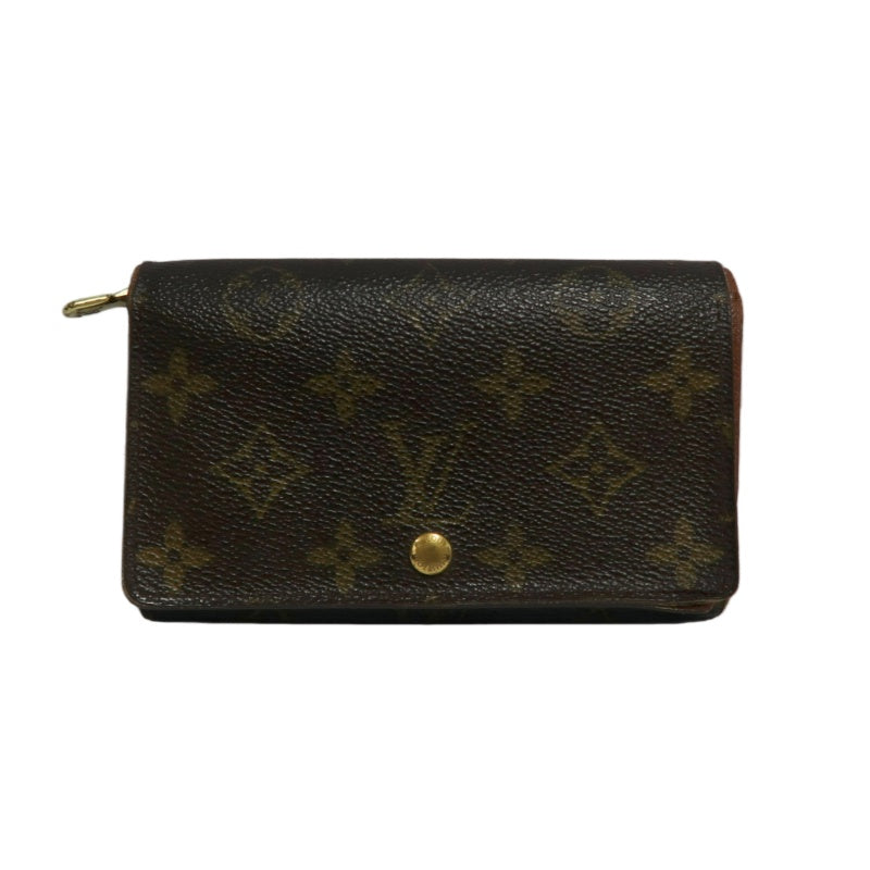 LOUIS VUITTON LV Monogram PVC Wallet Notebook Cover Brown