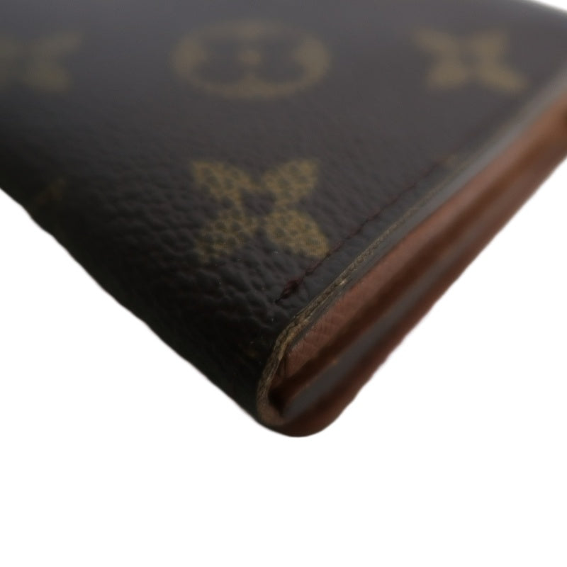 LOUIS VUITTON LV Monogram PVC Wallet Notebook Cover Brown