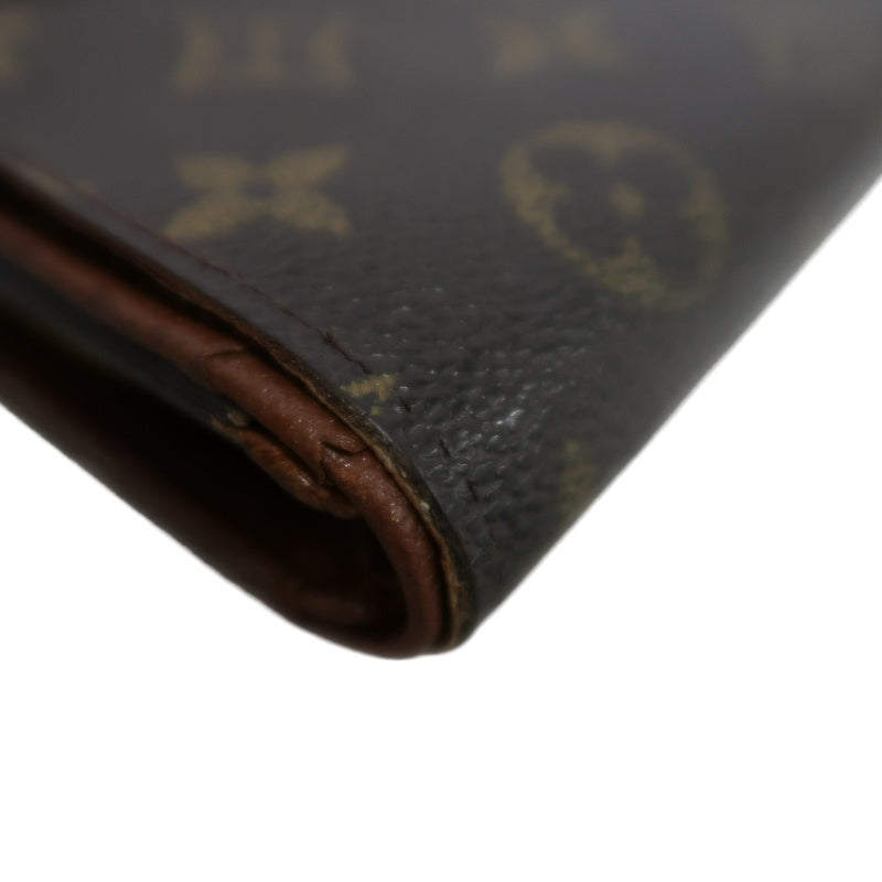 LOUIS VUITTON LV Monogram PVC Wallet Notebook Cover Brown
