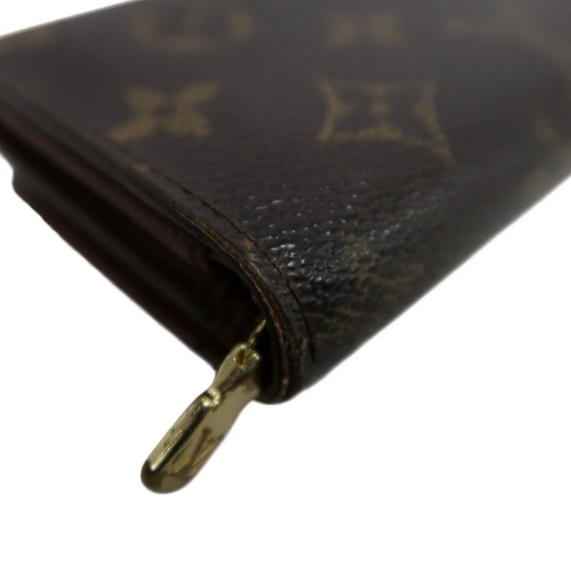 LOUIS VUITTON LV Monogram PVC Wallet Notebook Cover Brown