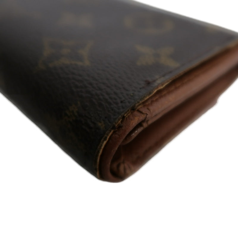 LOUIS VUITTON LV Monogram PVC Wallet Notebook Cover Brown