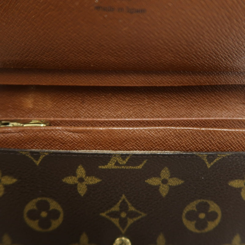 LOUIS VUITTON LV Monogram PVC Wallet Notebook Cover Brown