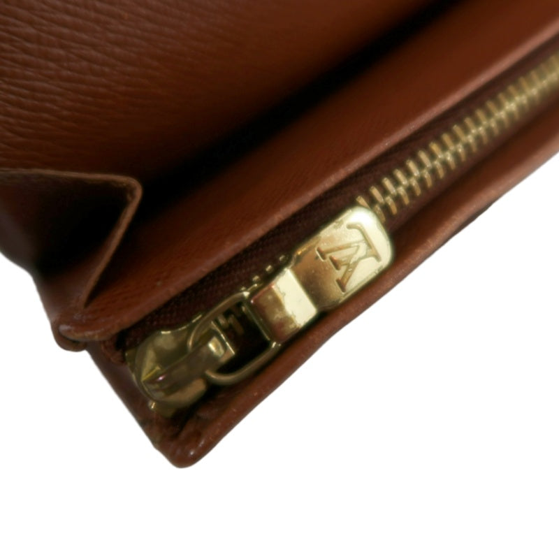 LOUIS VUITTON LV Monogram PVC Wallet Notebook Cover Brown