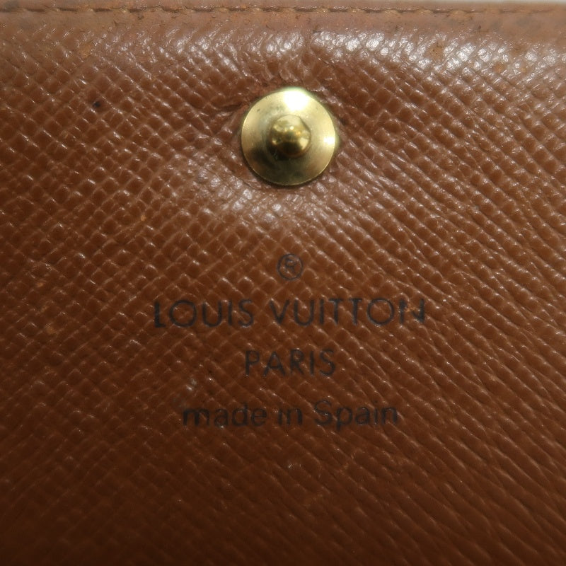LOUIS VUITTON LV Monogram PVC Wallet Notebook Cover Brown
