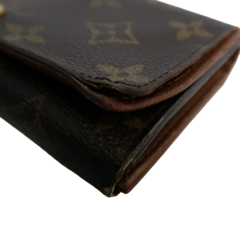 LOUIS VUITTON LV Monogram PVC Wallet Notebook Cover Brown