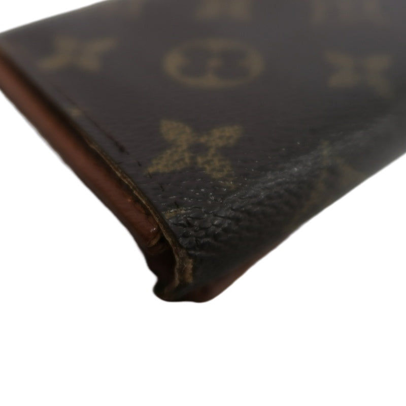 LOUIS VUITTON LV Monogram PVC Wallet Notebook Cover Brown